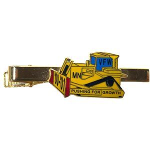 Pushing For Growth  Grader 00/01 VFW Grader Tie Clip